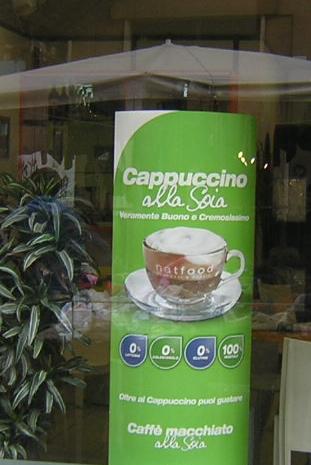 Cappuccino alla soia