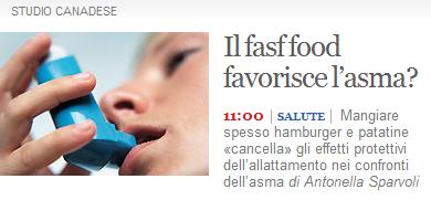 Fast food e refusi