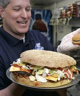 Hamburger gigante
